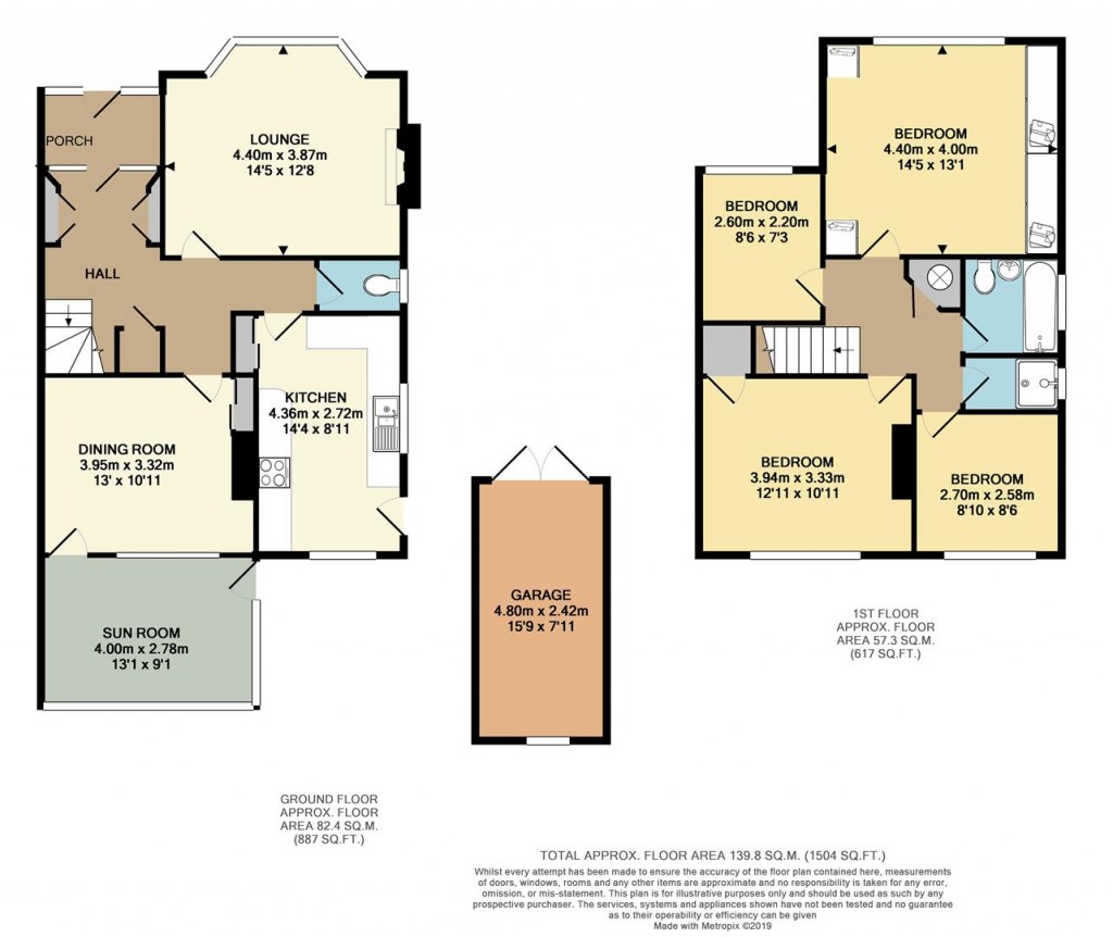 Floorplans For Hartfield Road, Seaford