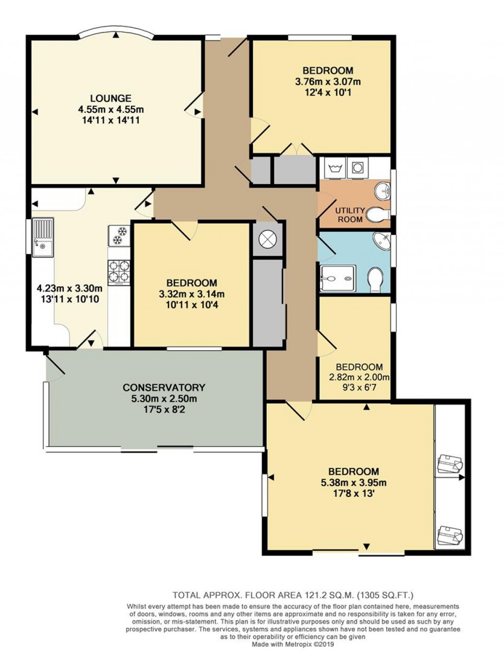 Floorplans For North Way, Seaford