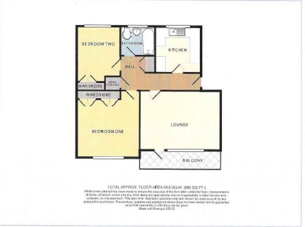 Floorplans For The Steyne, Steyne Road, Seaford