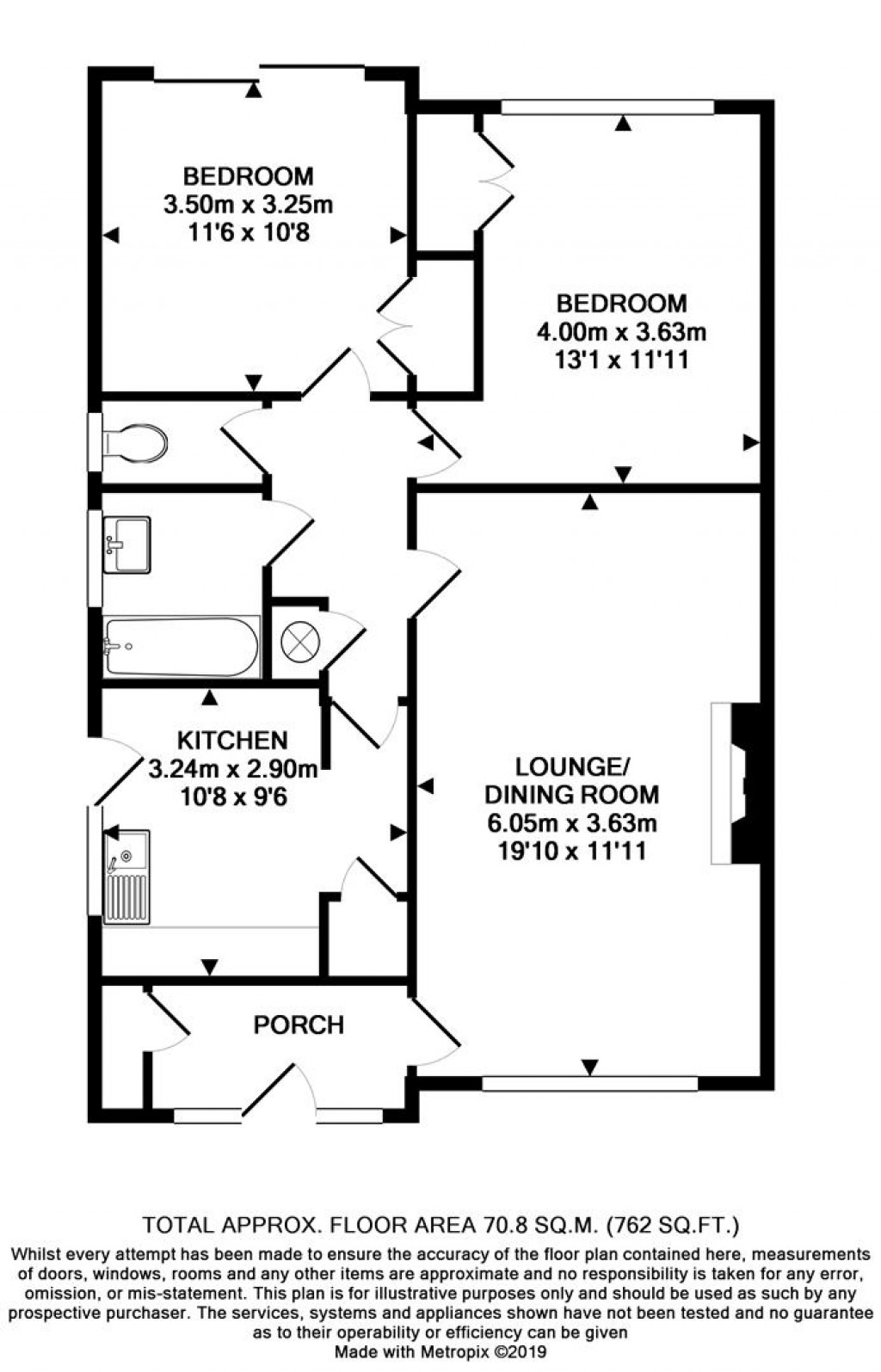 Floorplans For Lexden Road, Seaford