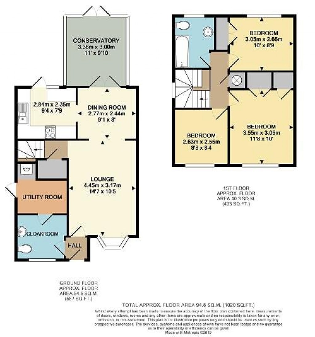 Floorplans For Cricketfield Road, Seaford