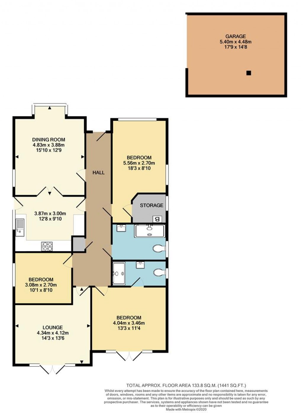 Floorplans For Cliff Road, Seaford