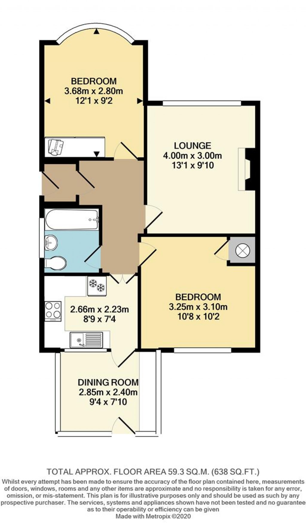 Floorplans For Battle Close, Seaford