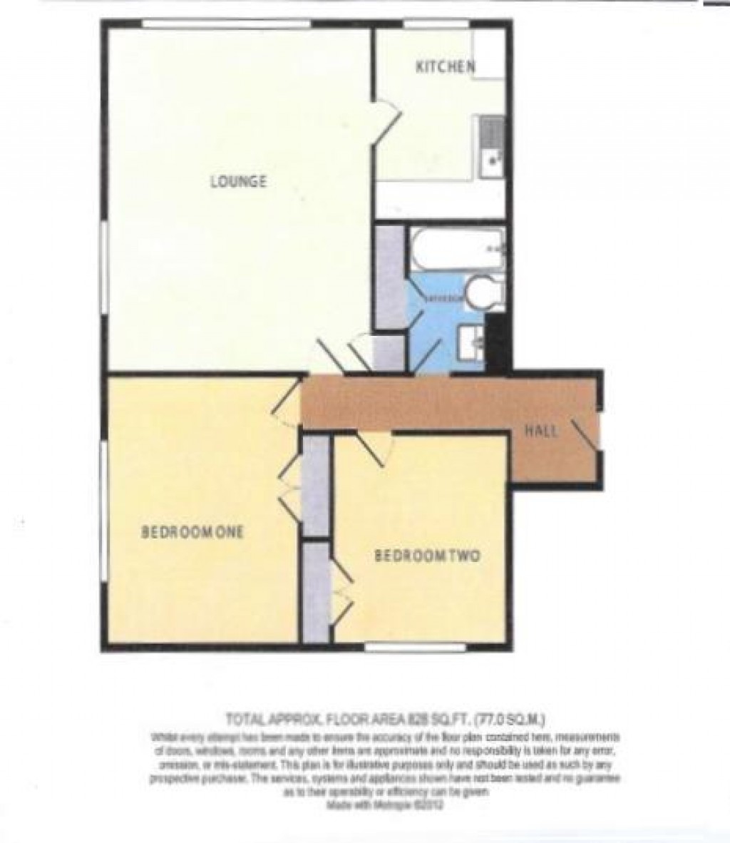 Floorplans For Dane Close, Seaford