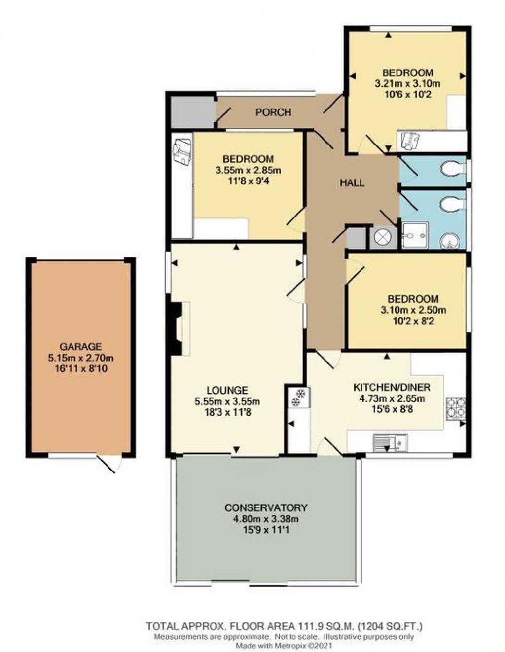 Floorplans For Kingston Way, Seaford