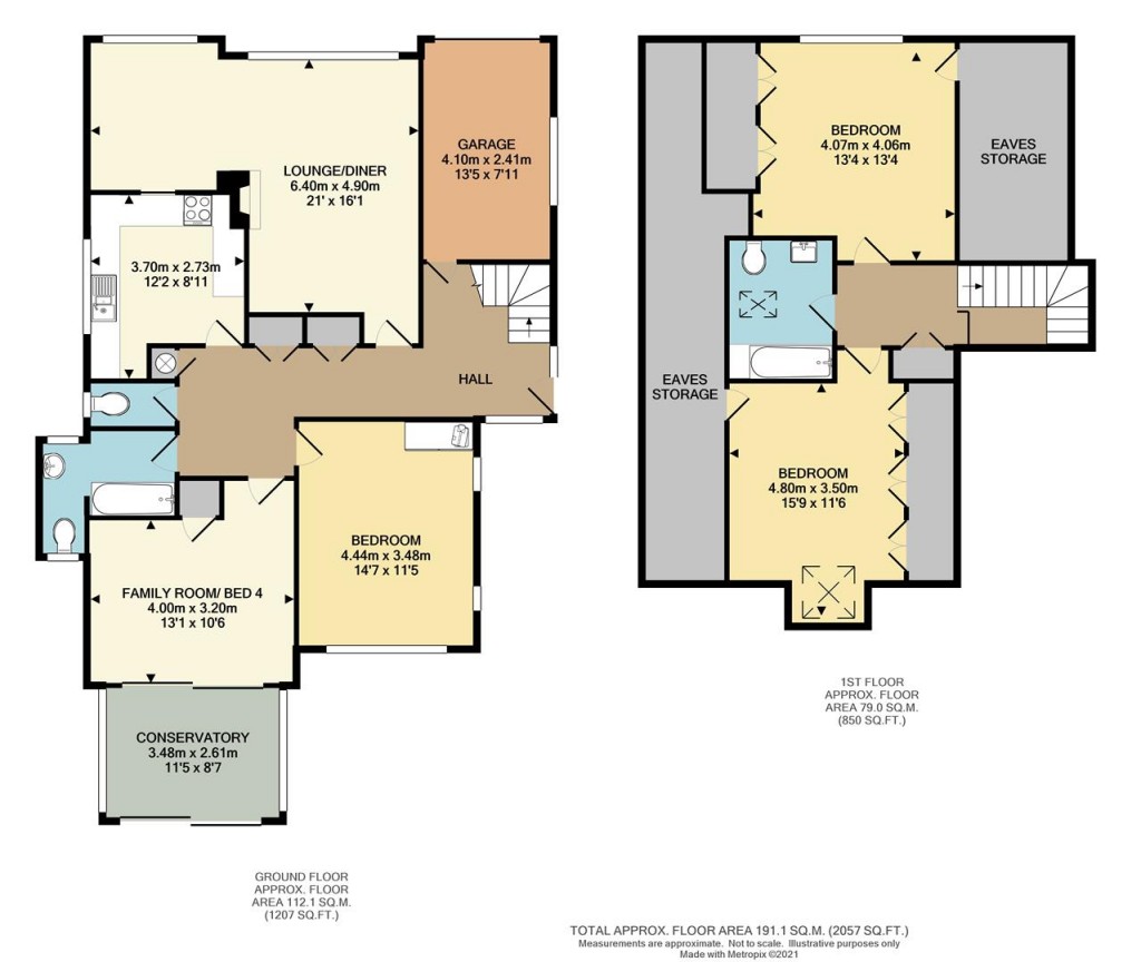 Floorplans For Heathfield Road, Seaford