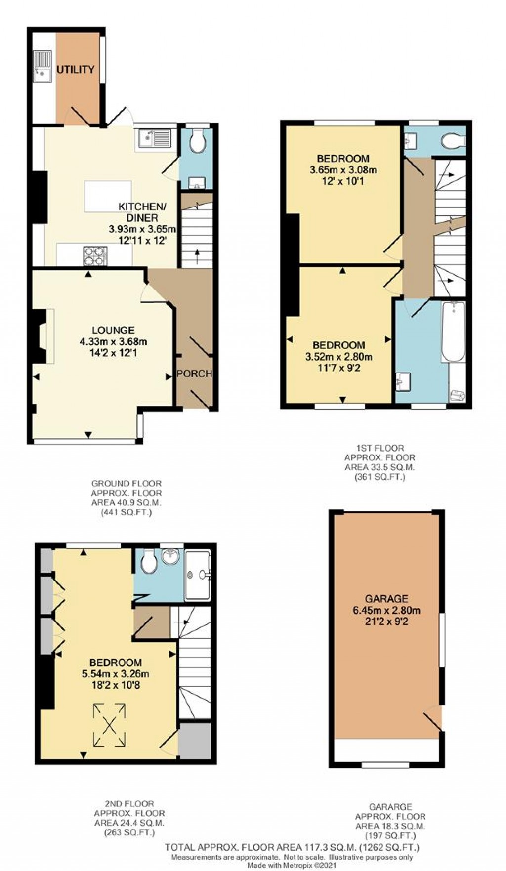 Floorplans For Hindover Road, Seaford