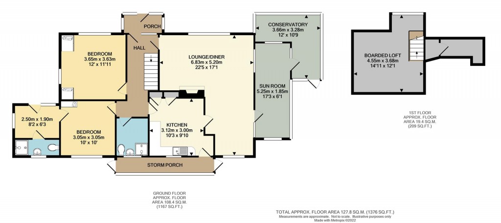 Floorplans For Farm Close, Seaford