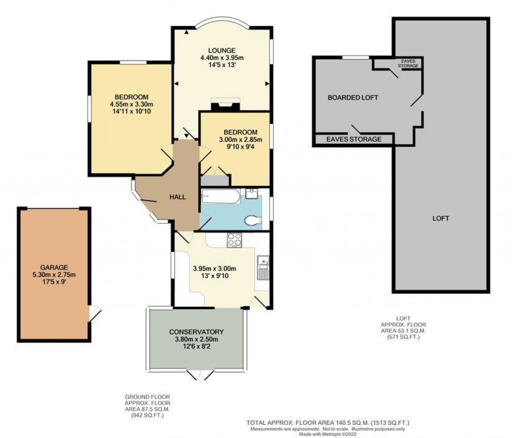 Floorplans For Carlton Road, Seaford