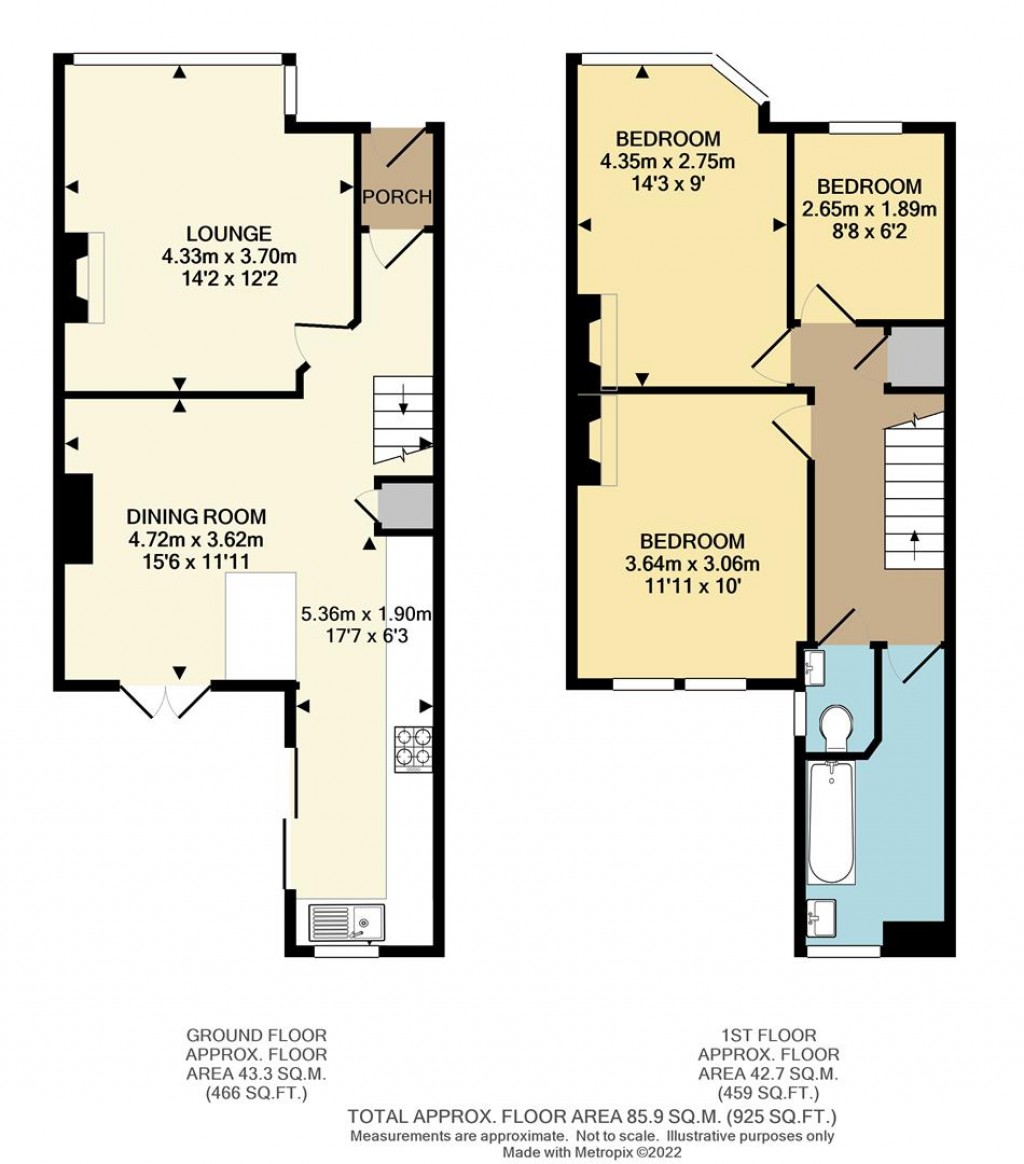 Floorplans For Alfriston Road, Seaford