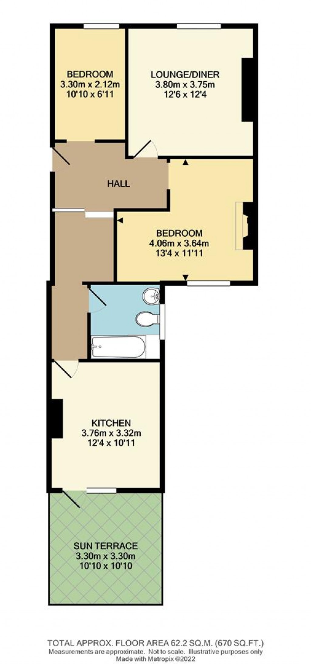 Floorplans For Pelham Road, Seaford