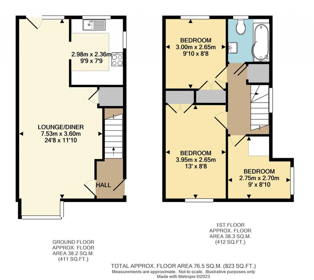 Floorplans For St. Crispians, Seaford