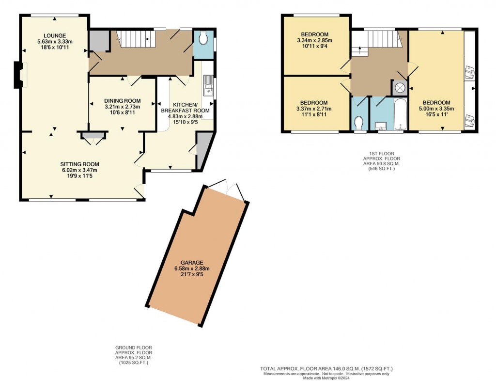 Floorplans For Cuckmere Road, Seaford