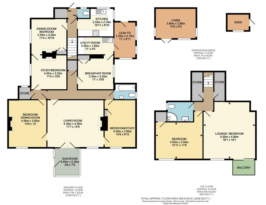 Floorplans For Kimberley Road, Seaford