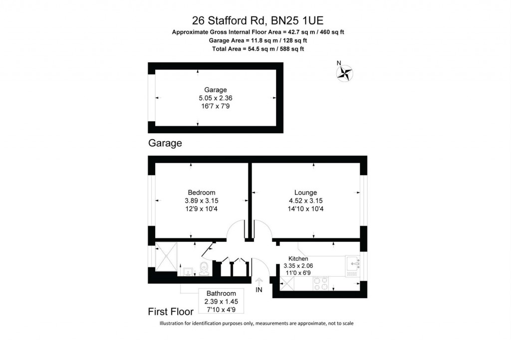 Floorplans For Stafford Road, Seaford