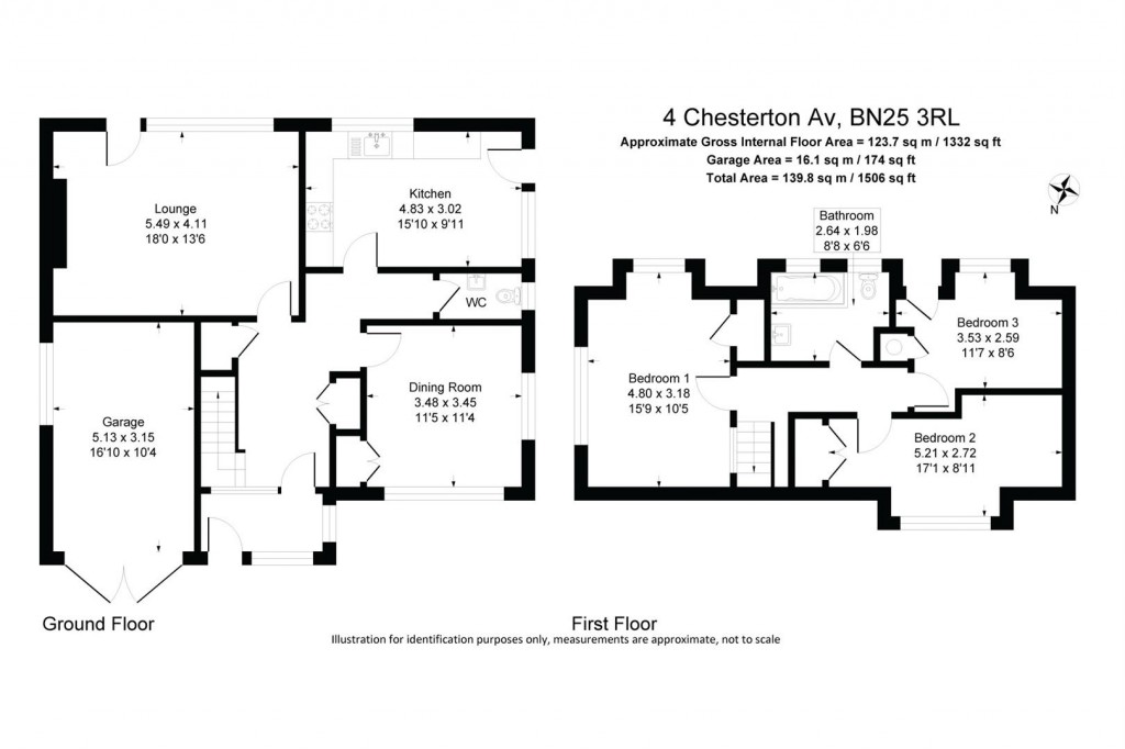 Floorplans For Chesterton Avenue, Seaford