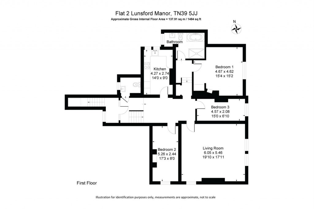 Floorplans For Ninfield Road, Bexhill-On-Sea