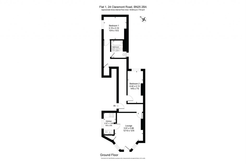 Floorplans For Claremont Road, Seaford