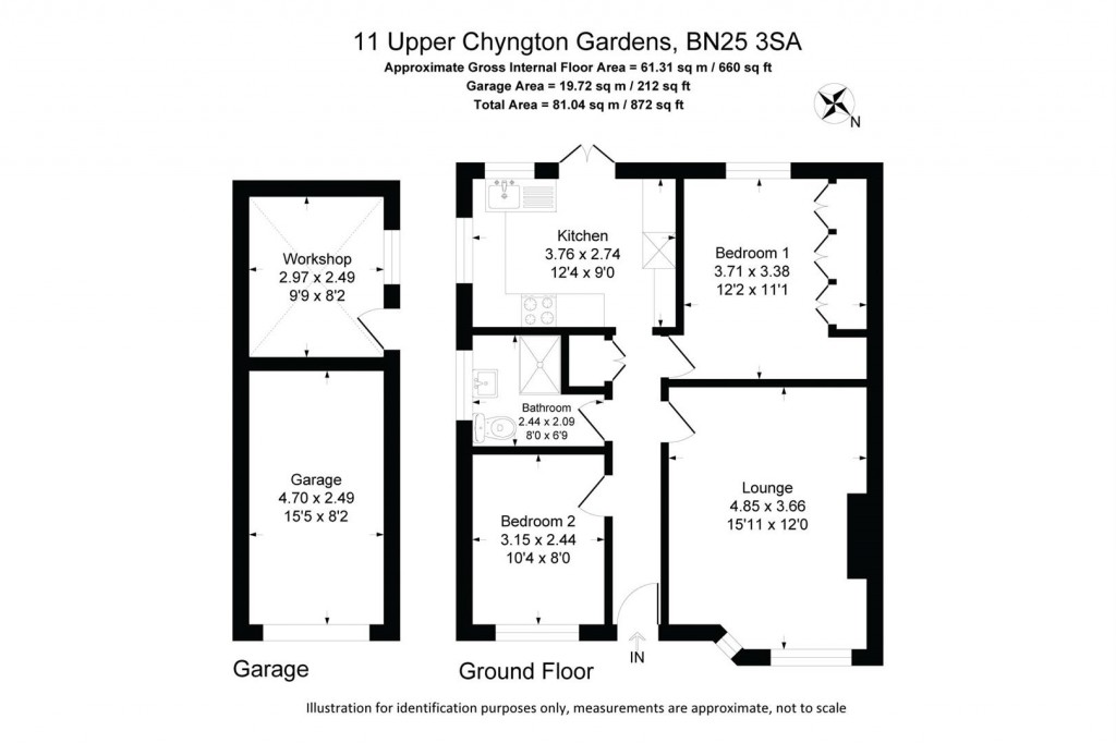 Floorplans For Upper Chyngton Gardens, Seaford