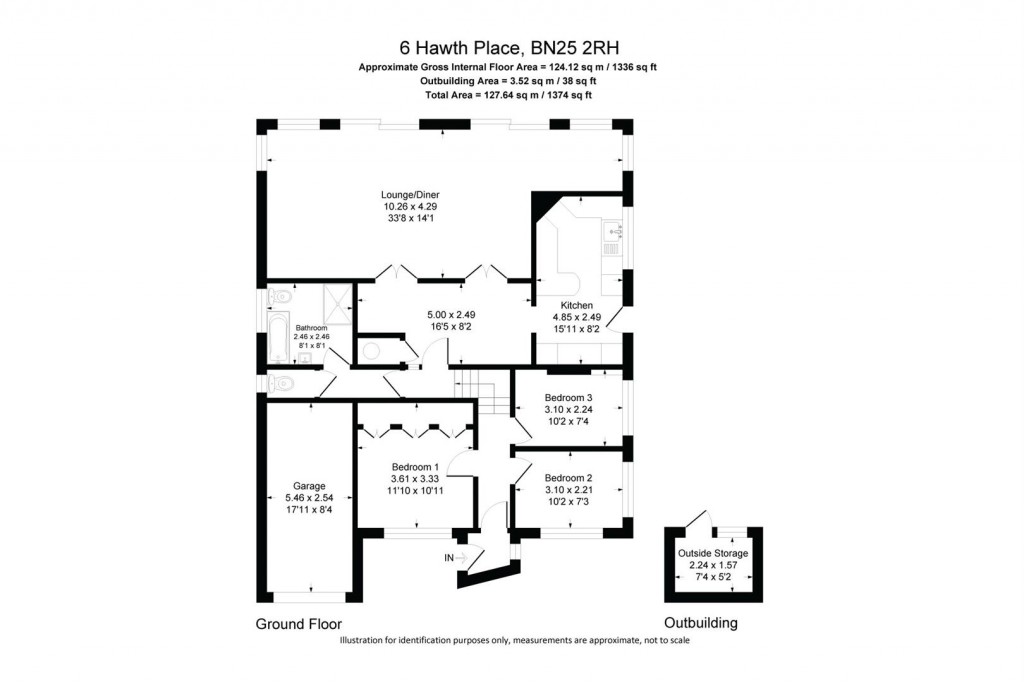 Floorplans For Hawth Place, Seaford