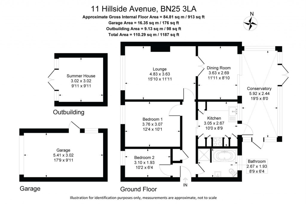 Floorplans For Hillside Avenue, Seaford