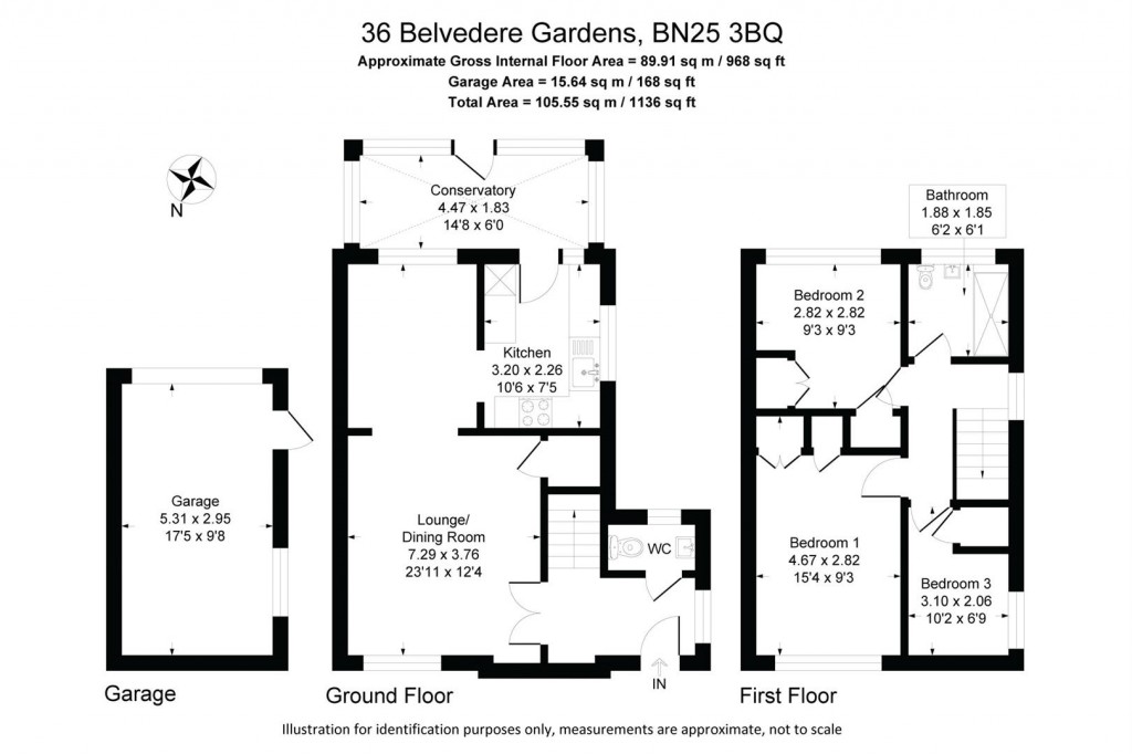 Floorplans For Belvedere Gardens, Seaford