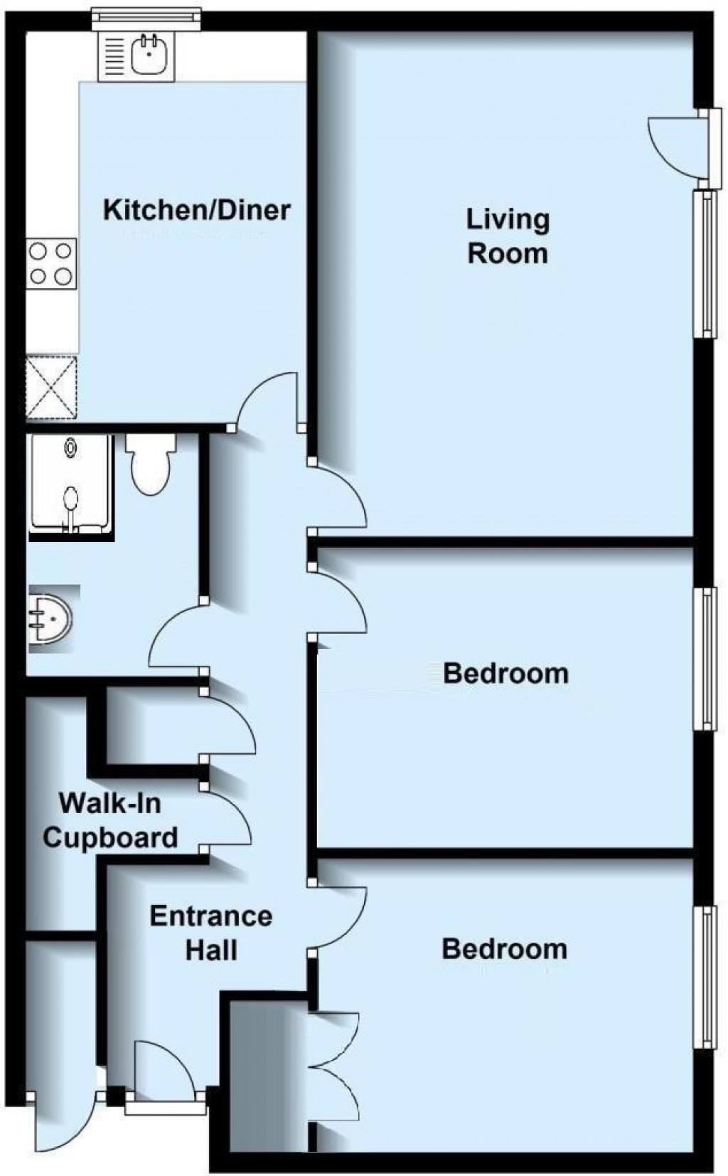 Floorplans For St. Johns Road, Seaford