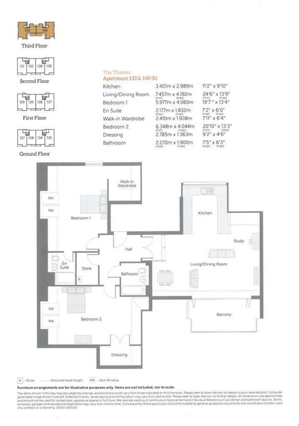 Floorplans For Newlands Place, Seaford