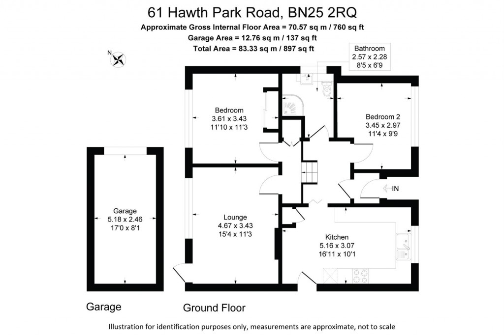 Floorplans For Hawth Park Road, Seaford
