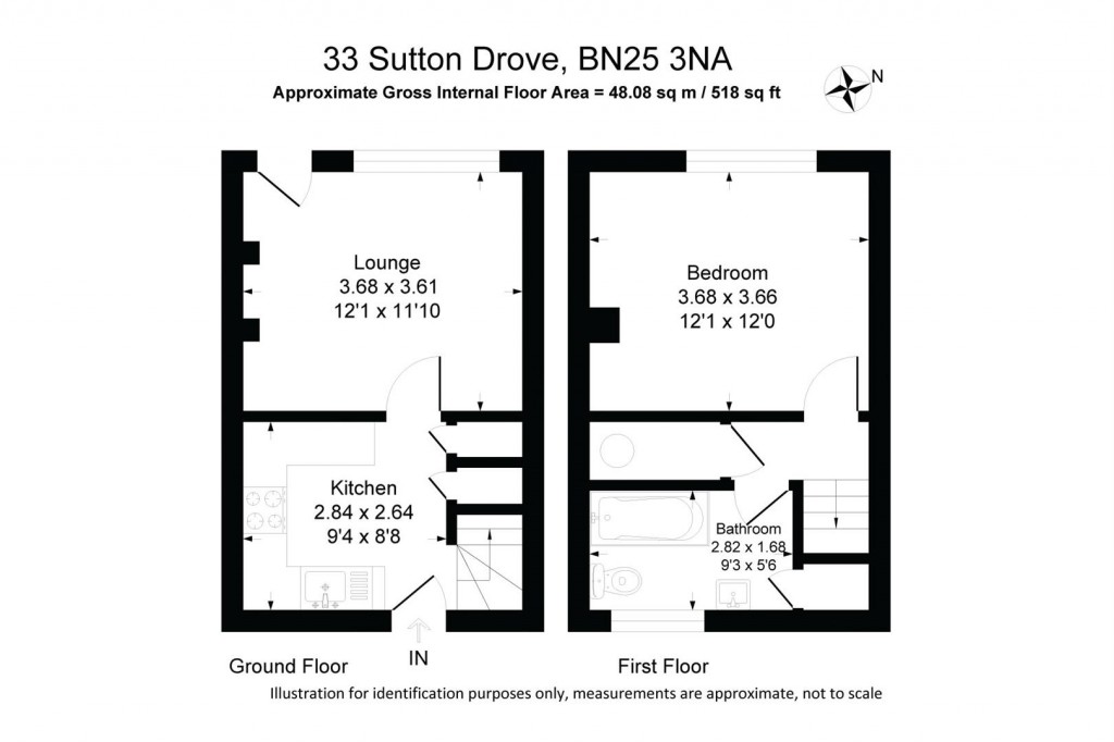 Floorplans For Sutton Drove, Seaford