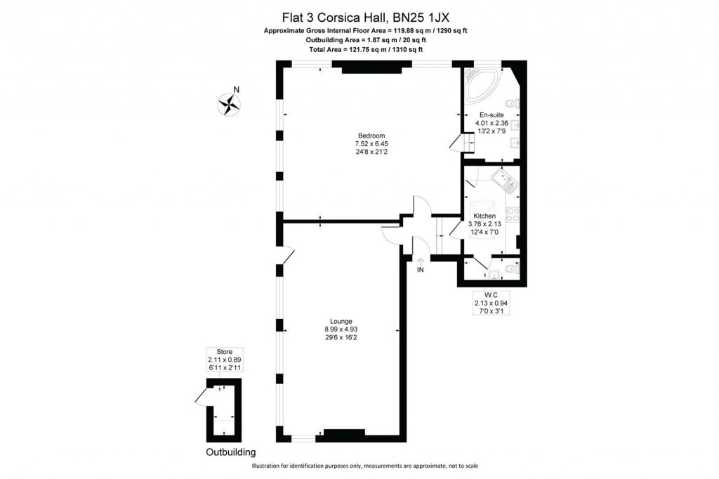 Floorplans For Corsica Hall, Seaford