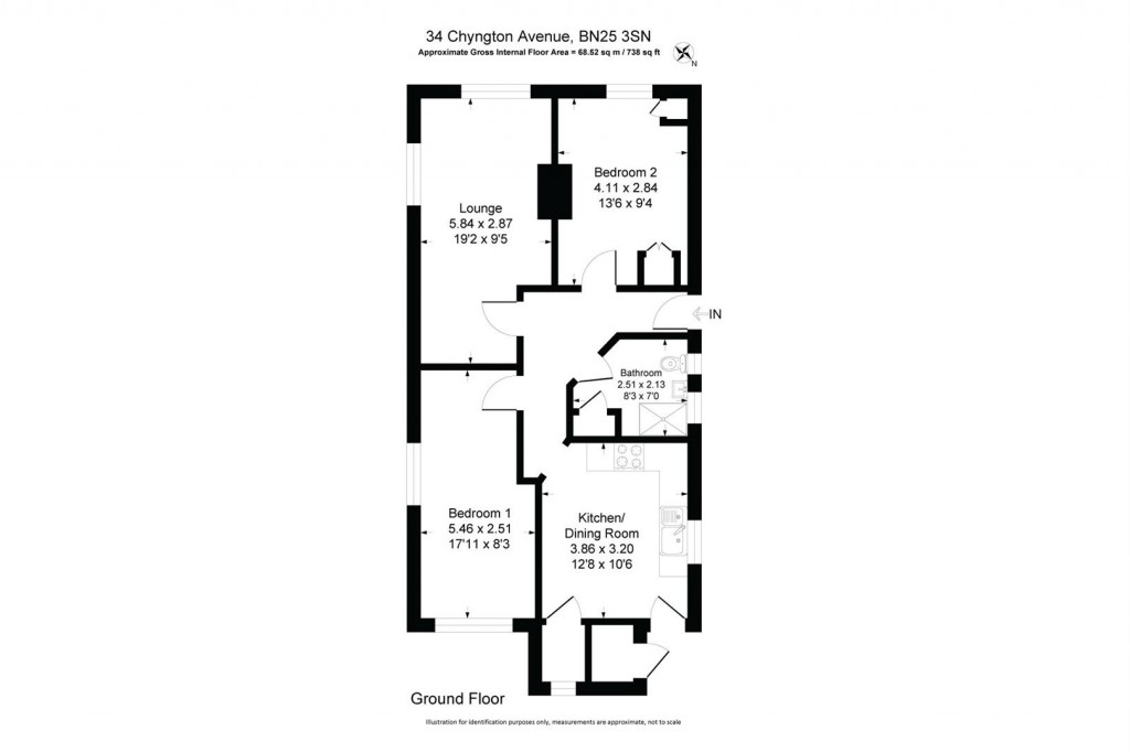 Floorplans For Chyngton Avenue, Seaford