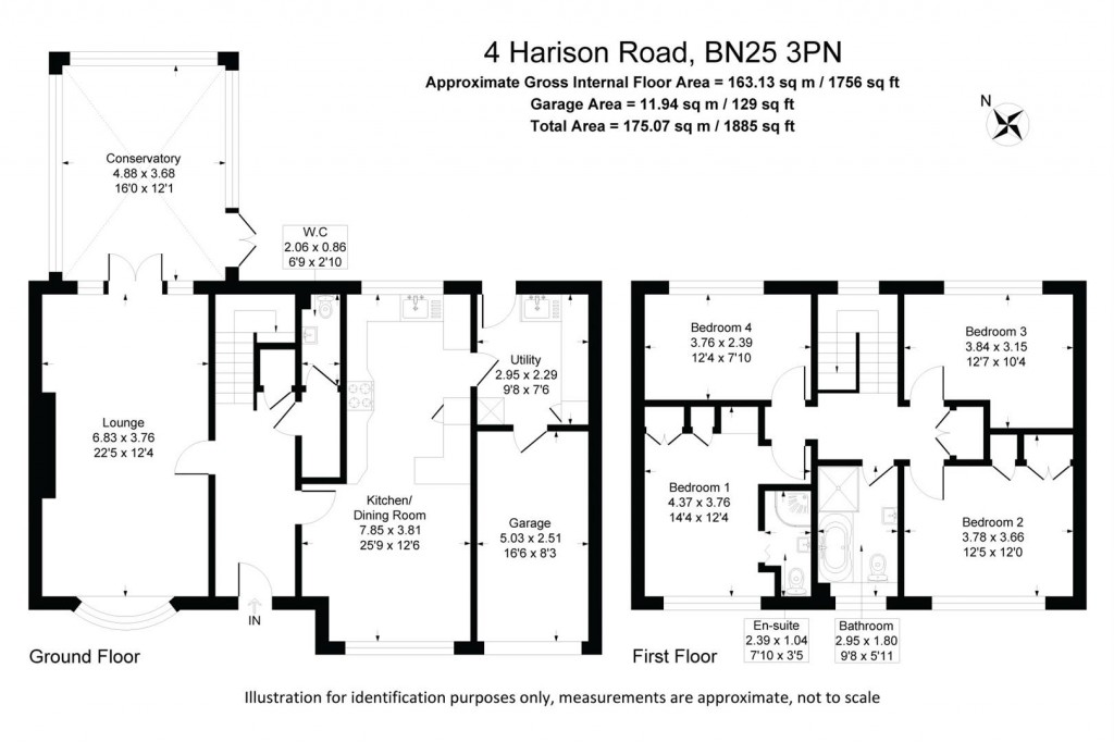 Floorplans For Harison Road, Seaford