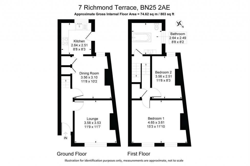 Floorplans For Richmond Terrace, Seaford