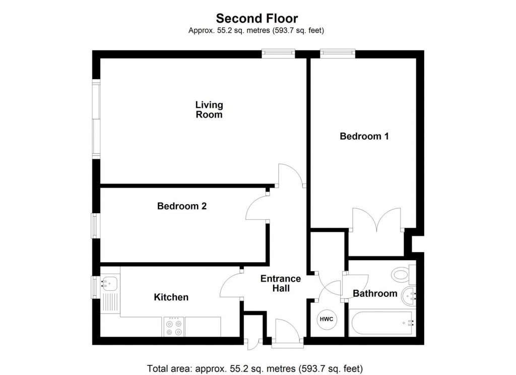 Floorplans For Claremont Road, Seaford